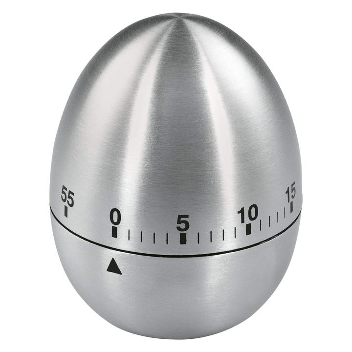 Timer oua din otel inoxidabil XAVAX, 59 minute, carcasa robusta