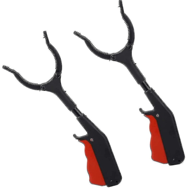 Cleme de colectare set 2 buc, 30 cm, pentru persoane cu mobilitate redusa, design ergonomic, antiderapant