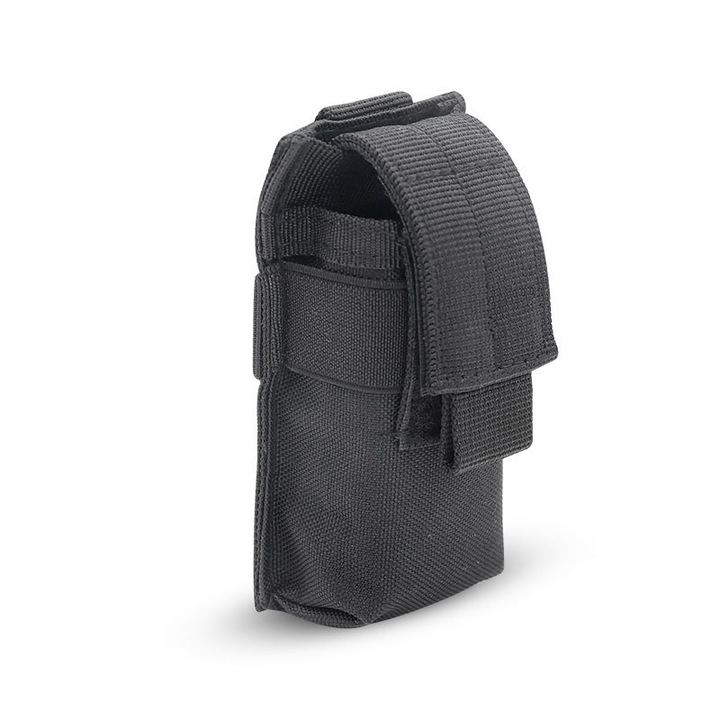 Sporttáska, M5, 600D anyagból készült, fekete, 12x5.6x3.5cm