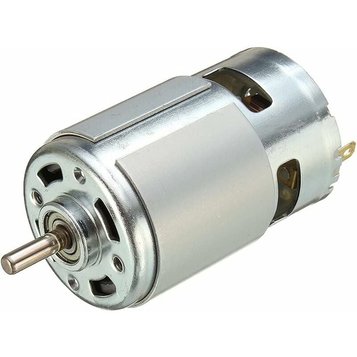 Motor DC 775, 3500-9000RPM, rulment cu bile, cuplu mare, zgomot redus
