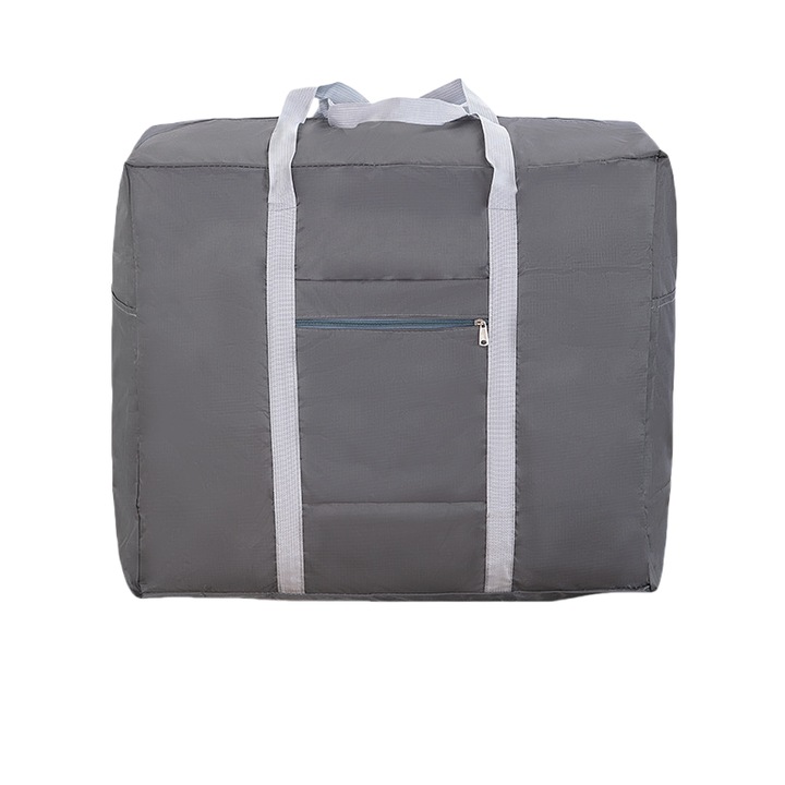 Geanta extra mare pentru calatorie, depozitare, 60x50x30cm, gri, capacitate mare