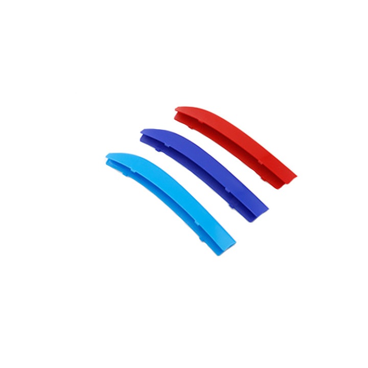 Set clips prindere grila fata BMW 5 Series 14-17, multicolor, 15x2.2x0.9 cm