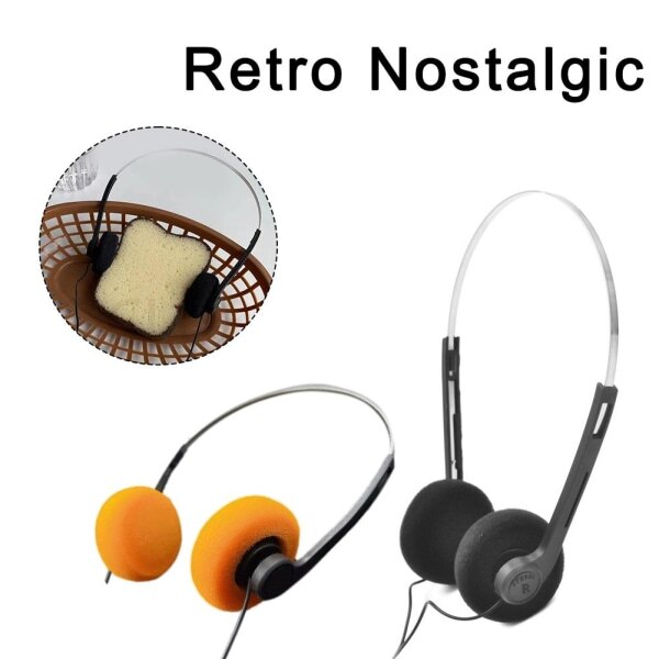 Casti Retro Casti retro MP3 Walkman, portocalii, one-size - eMAG.ro