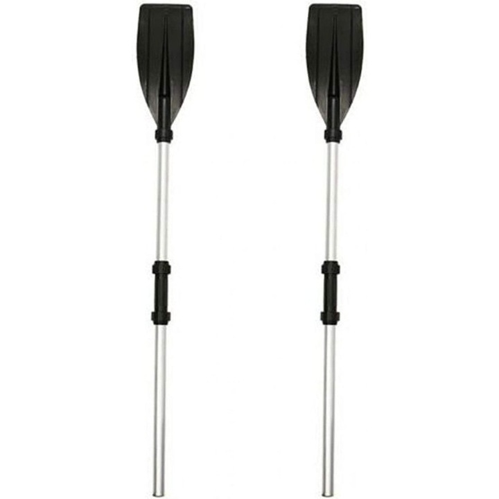 Set de 2 Padele Telescopice din Aluminiu pentru Kayak, 54", design detasabil, multicolor, 96cm