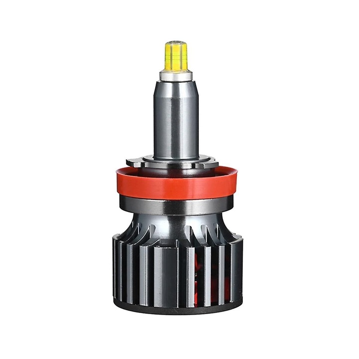 Becuri auto H11, 800W, 350000LM, 6000K, impermeabil IP68