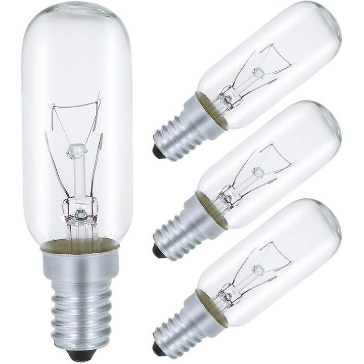Bec T25 40W, 2700K, 320 lumeni, set de 4 bucati
