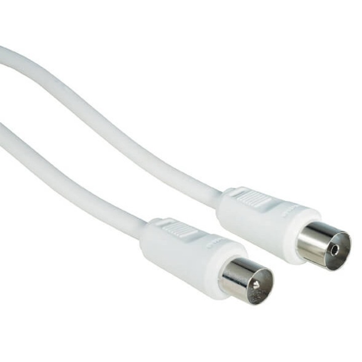 Cablu antena HAMA 75dB alb 7.5m