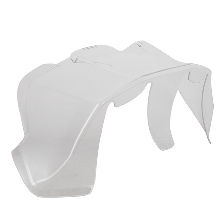 Spoiler pentru casca motocicleta, model RX-7X, transparent, 1 bucata