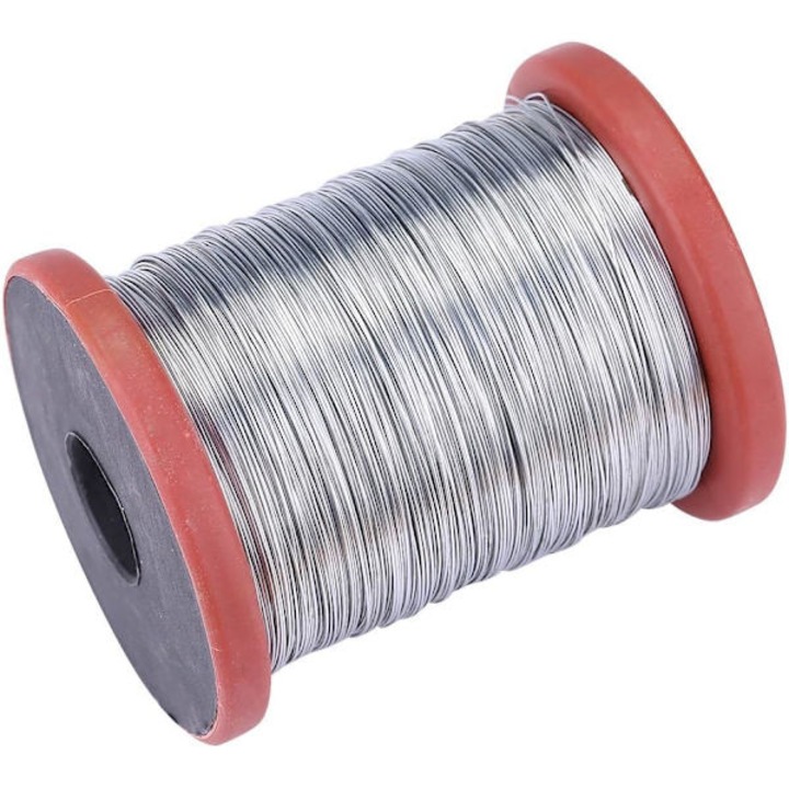 Rola de sarma din fier/inox, 0.5mm, 500g, 6.9x8.6cm
