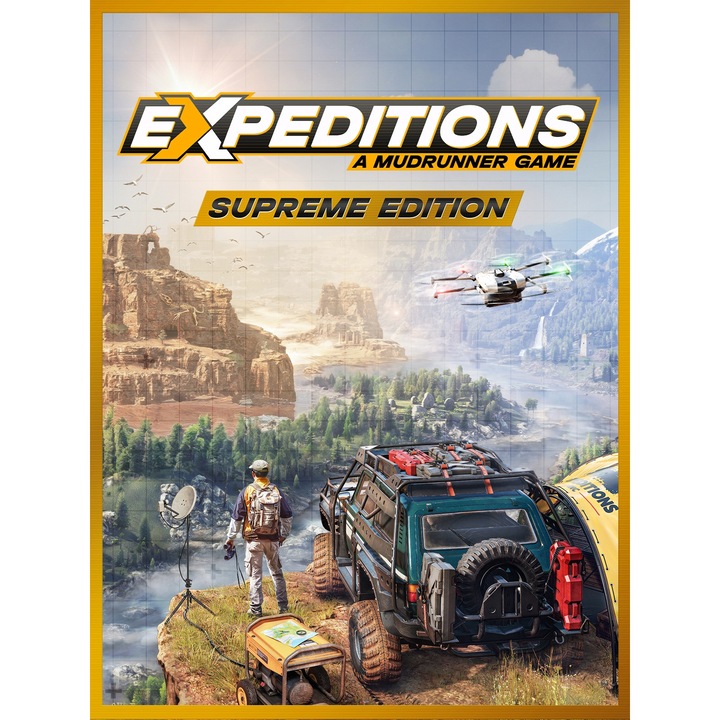 Licenta Joc Expeditions A Mudrunner Game Supreme Edition Pc Key Steam (Cod Activare Instant)