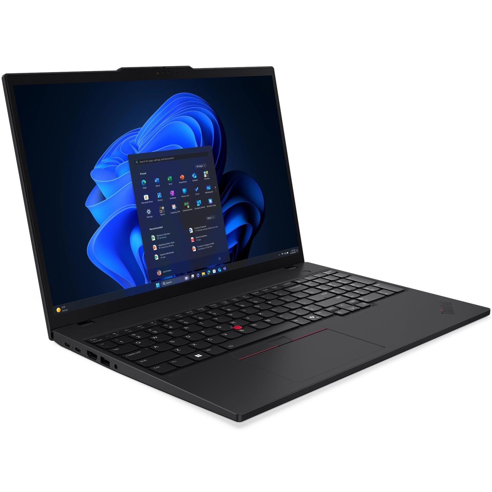Laptop Lenovo ThinkPad T16 Gen 4 Procesor Intel® Core™ Ultra 7 255U 12M Cache, up to 5.20 GHz 16" WUXGA, 64GB DDR5, 1TB, Intel Graphics, Win 11 Pro, Negru