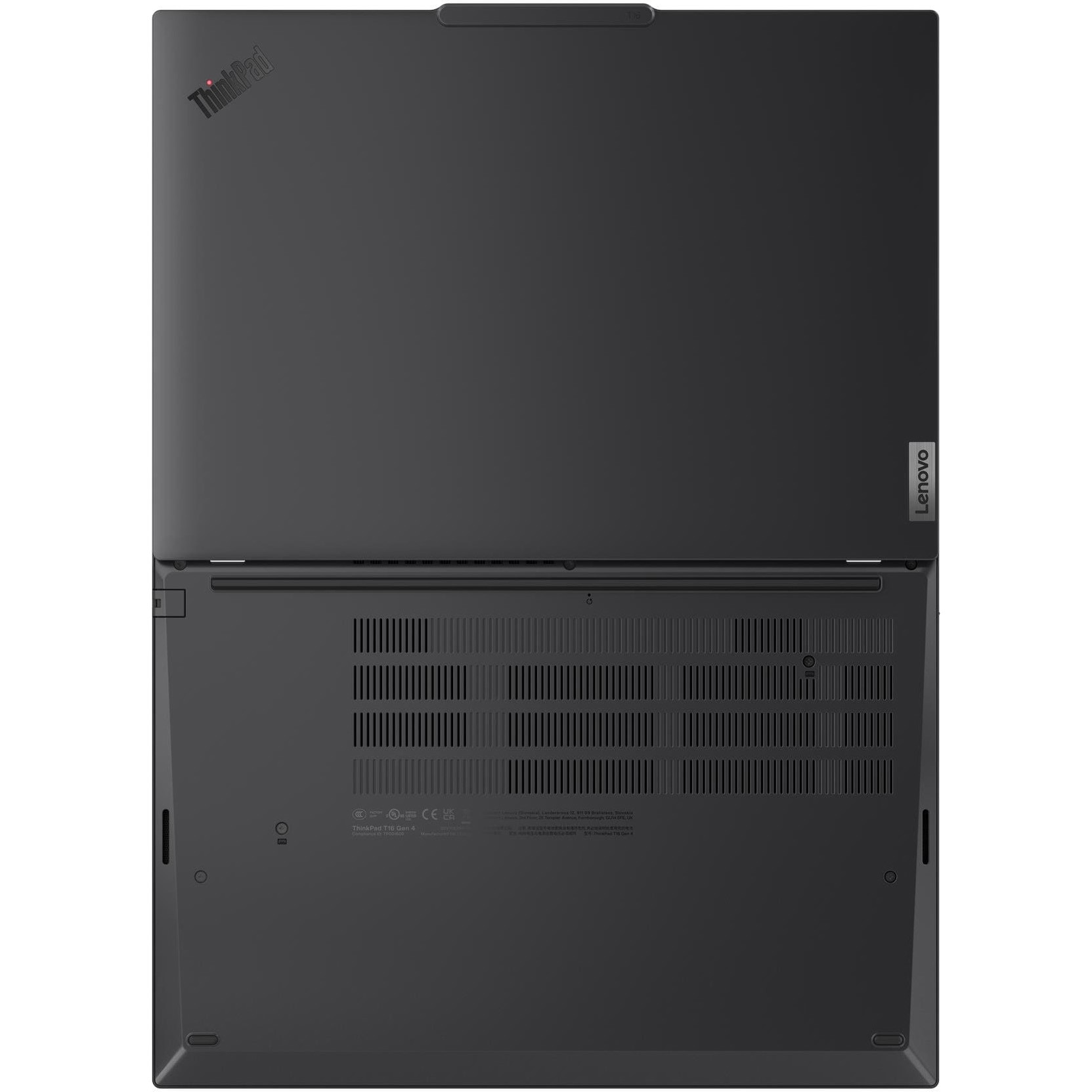 Laptop Lenovo ThinkPad T16 Gen 4 Procesor Intel® Core™ Ultra 7 255U 12M Cache, up to 5.20 GHz 16" WUXGA, 64GB DDR5, 1TB, Intel Graphics, Win 11 Pro, Negru