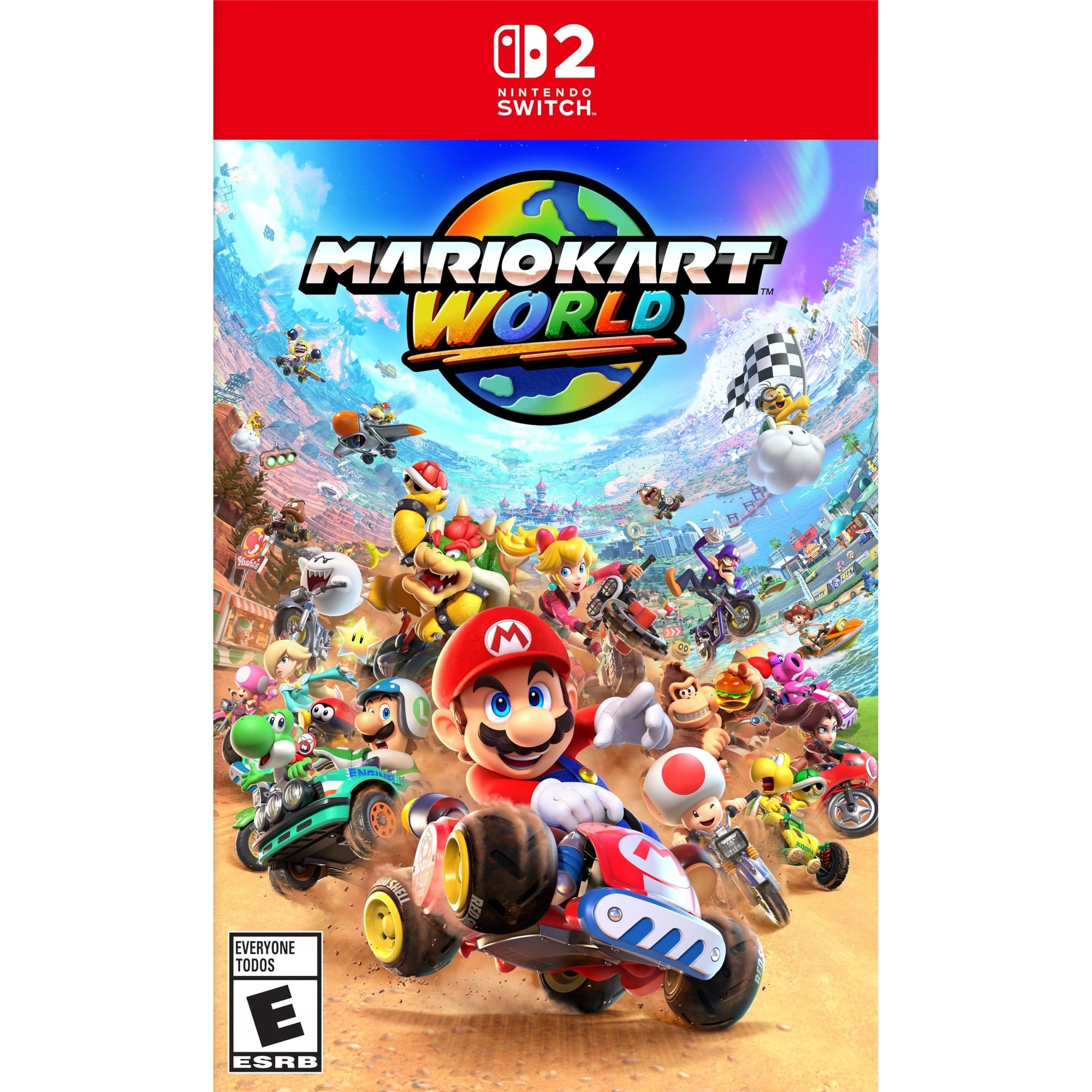 Licenta Joc Mario Kart World Nintendo Switch 2 Key (Cod Activare