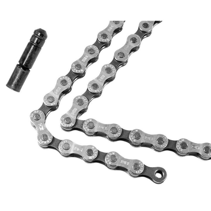 Lant bicicleta Shimano, 5-8 viteze 116 zale, pin inclus