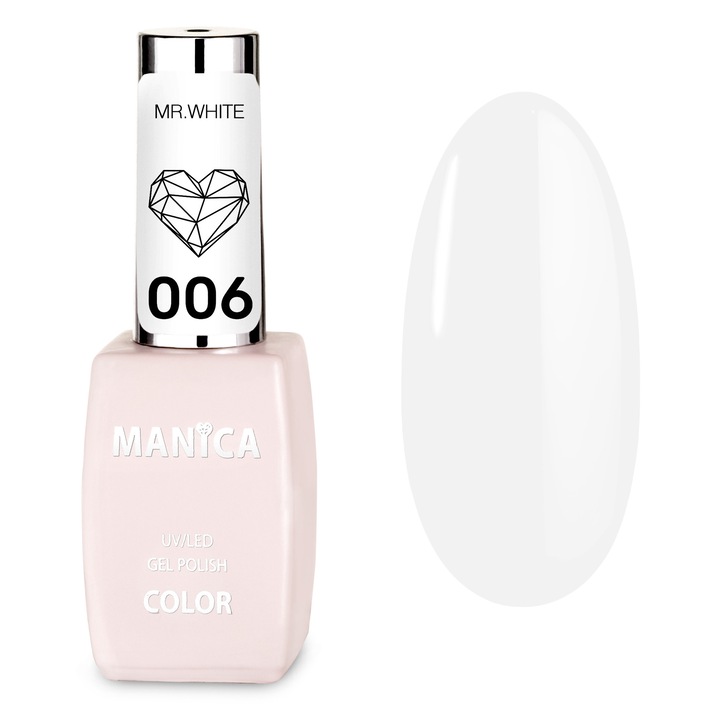Oja hibrida Manica 10ml, culoare 006, UV/LED