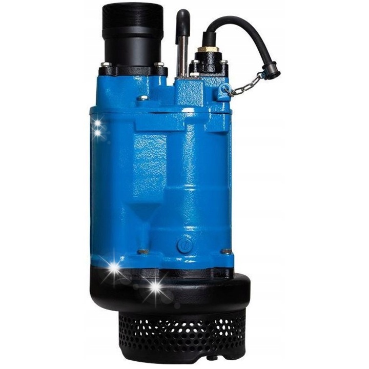 Merülő szivattyú WQ 90-18-3,7 PREMIUM, 400V, 1500 l/min, 18m, 3,7kW, maximális merülési mélység 20m, IP 68