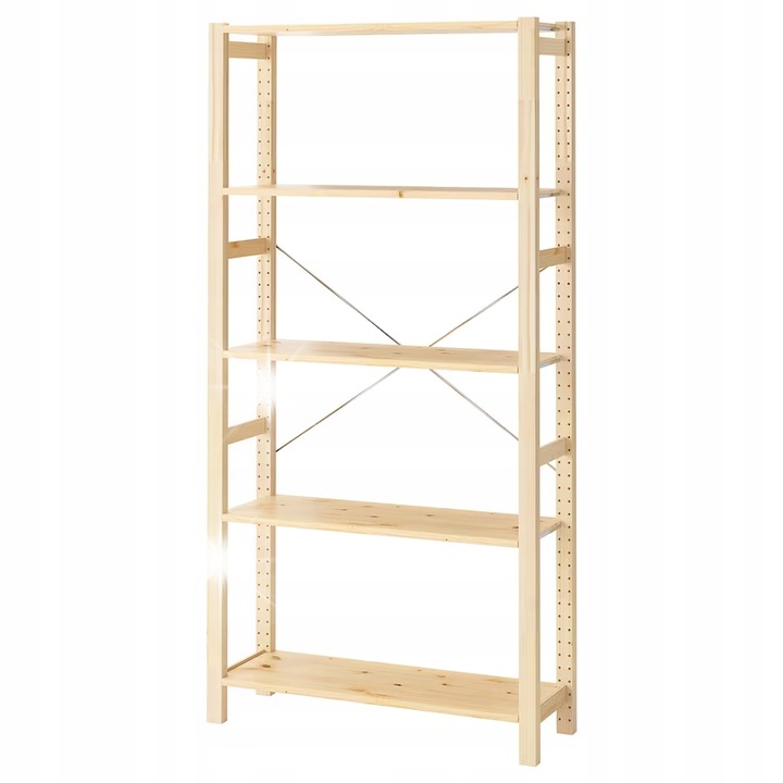 IKEA IVAR polc, 89x30x179 cm, fenyő, állítható