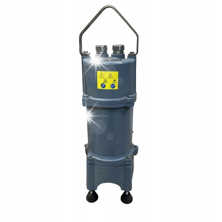 Merülő szivattyú aprítóval WQ HL 2-23T, 1,5kW, 400V, maximális merülési mélység 10m, maximális kapacitás 90l/perc, IP68