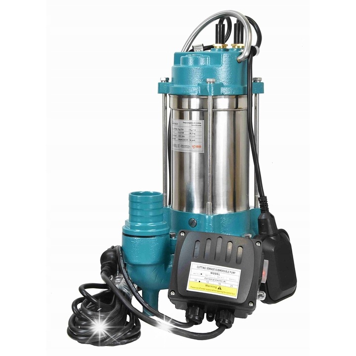 Потопяема помпа IBO, WQV 7-16-1,5, 2", 3000 RPM, 10m, IP68