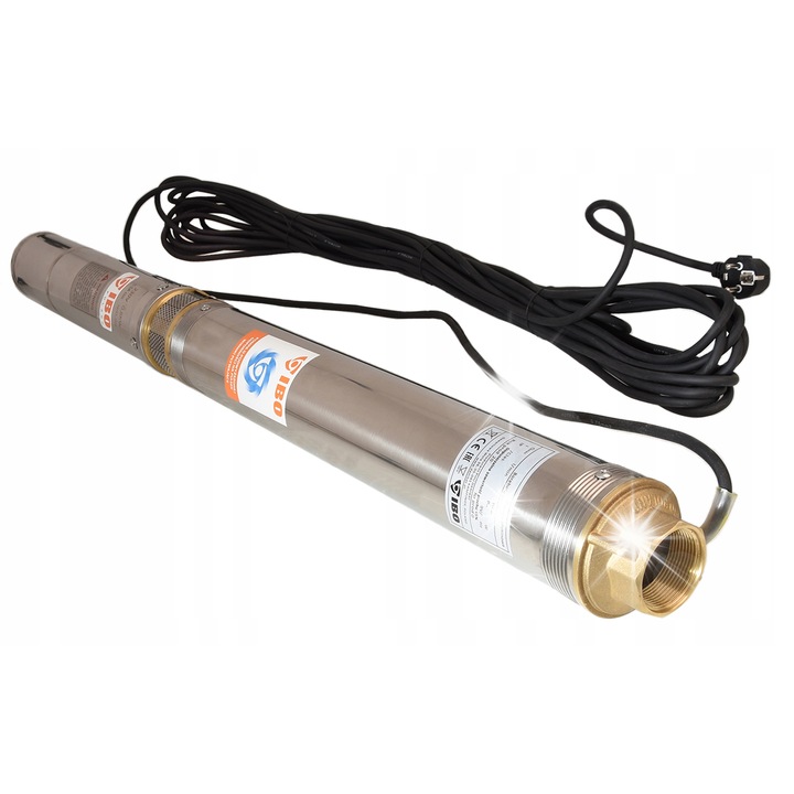 Потопяема помпа 3,5" IBO SCM 2/9 550W 230V, 78л/мин, 58м, 90мм, кабел 18м