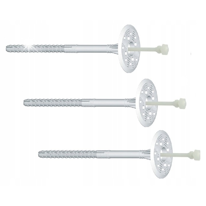 Beüthető rögzítő hungarocellhez, 10x140mm, 200 darab, Klimas Wkret-met