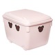 Cutie Depozitare Pentru Jucarii 40L Camera Copilului Cu Capac Ursulet Roz