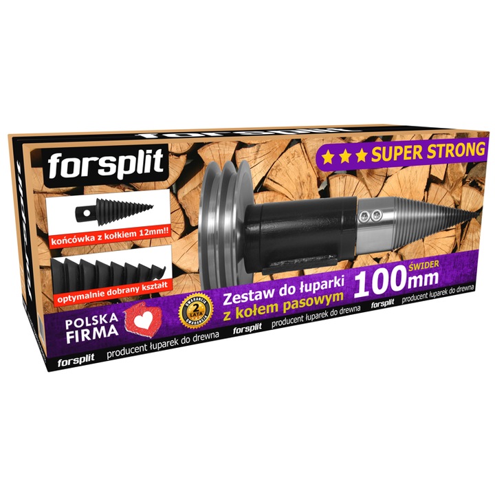 Set Separator de burghiu, 100mm, ZK3P-100K2, cu suruburi, 35mm