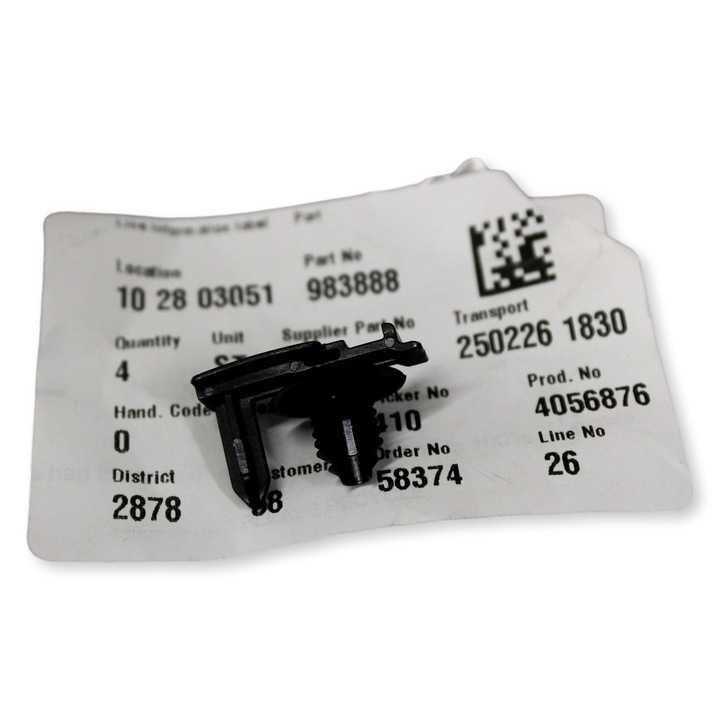 Скоба за кабелен сноп Volvo OE 983888 за леки автомобили, съвместима с C30, C70, S60, V50, V60, V70, XC40, XC90