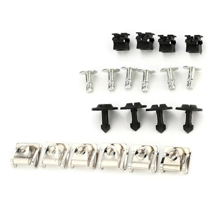 20 darab illeszték készlet Audi A4 A6 A8 TT-hez, csavarok, anyák, 8mm, 10mm
