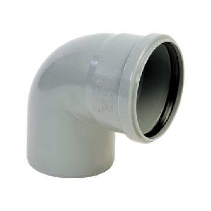 PVC könyök 50x87°