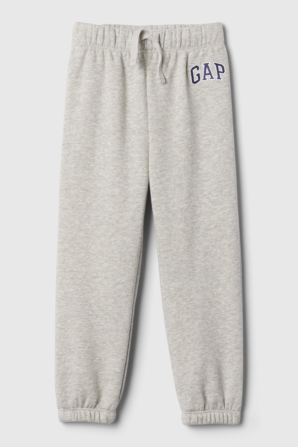 GAP, Pantaloni de trening cu cordon, Gri deschis melange, 100 CM