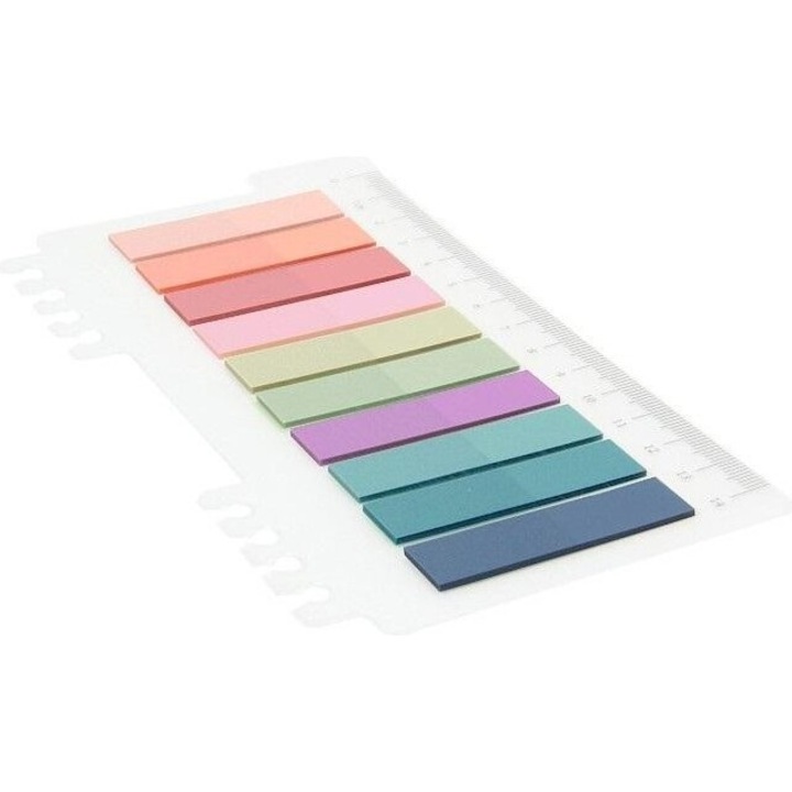 Cuburi de hartie PENWORD, set 10x20cm, 12mmx45mm, colorat