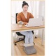 Incalzitor Electric Picioare, YSBER®, 9 Niveluri Reglabile 30°-65°C, 4 tipuri de setari de temporizare, Oprire Automata, Velvet Poliester, Spalabil, Pentru Birou si Acasa, Gri deschis