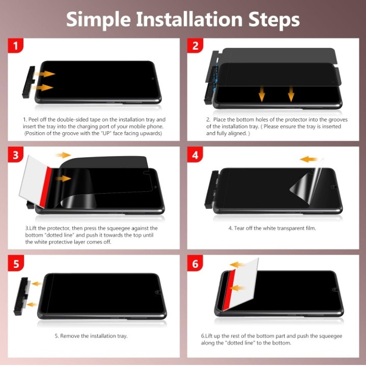 Set 2 Folii Protectie Ecran PRIVACY si 2 Folii Protectie pentru camere, compatibile Samsung S22 Ultra / S23 Ultra