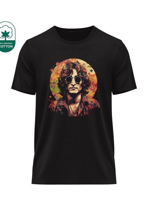 Férfi John Lennon 36.17 póló, rövid ujjú, többszínű