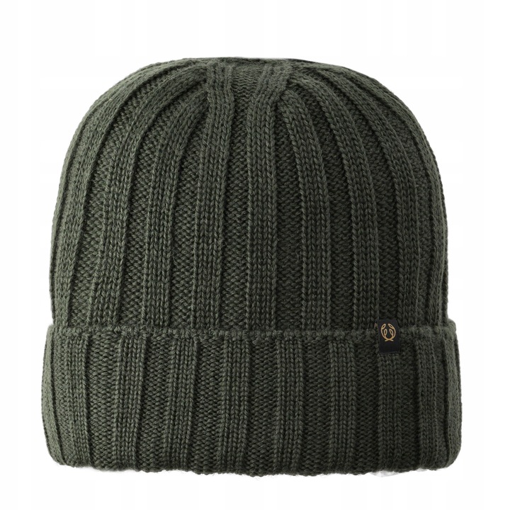 Caciula unisex, Chevalier, Verde inchis, Lana