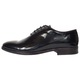 Pantofi barbati eleganti din piele naturala Negru Lac Donatto Marimea 44
