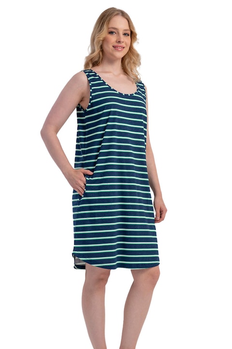 Rochita dama de plaja Vienetta, model Marina Stripe