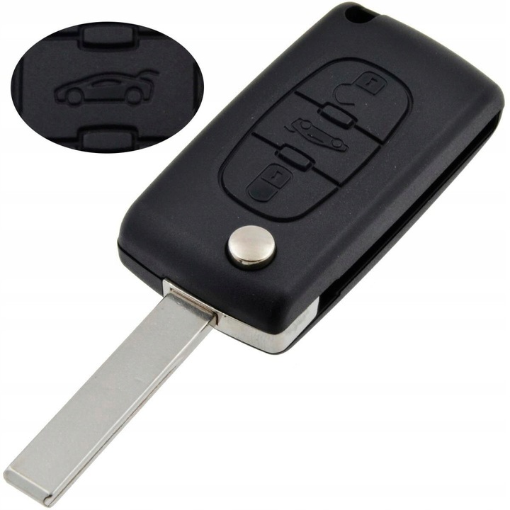 Cheie Cu Electronica Telecomanda Citroen C4 Picasso C5 (7x) Hu83 3pnr Part. 6490a2 / 6490a3 / 649072 / 649073 / 649079 / 663371