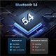 Безжичен адаптер, Bluetooth 5.4, мини, USB, 10-20м обхват, черен
