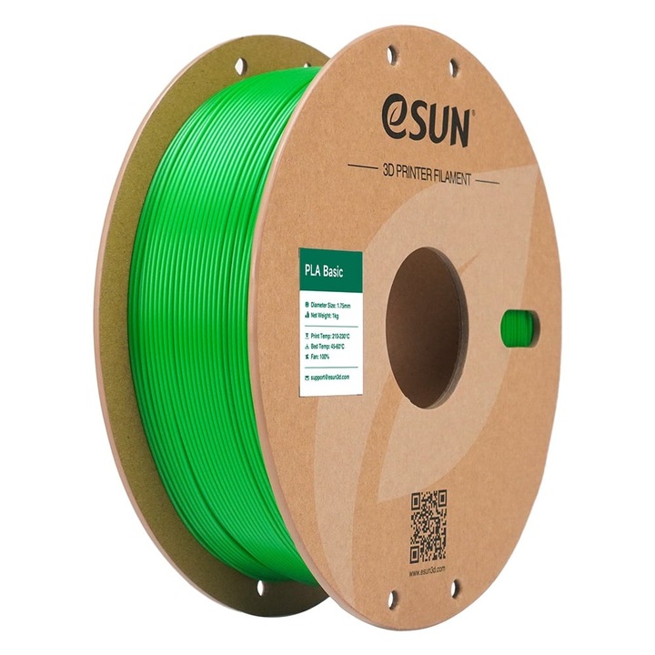 Filament eSUN e PLA-Basic Verde 1, 75 mm 1 KG