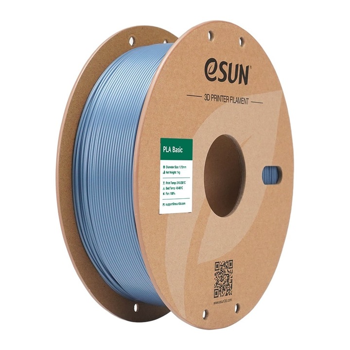 Filament eSUN e PLA-Basic Light-Grey (Gri-Deschis) 1, 75 mm 1 KG