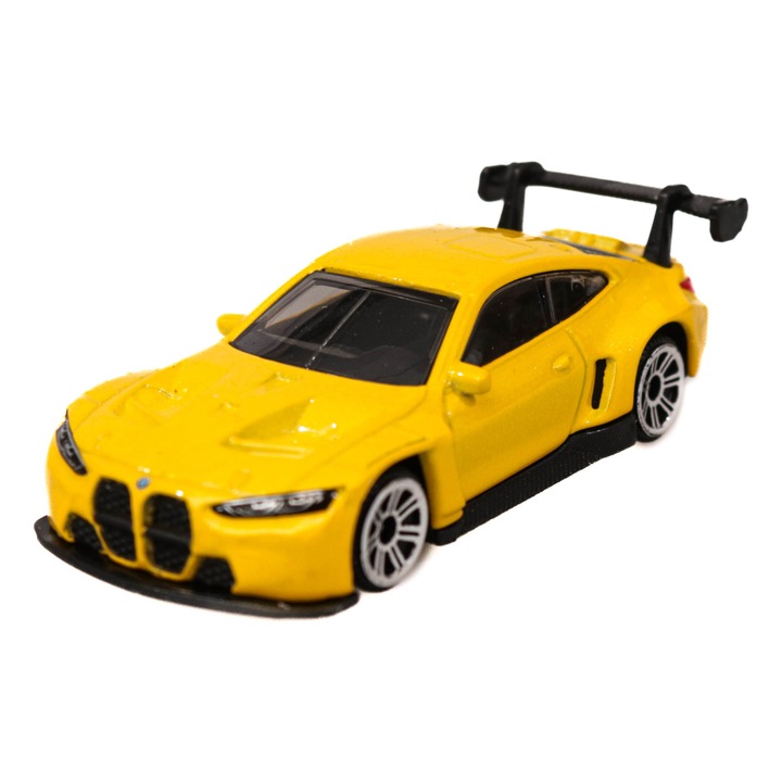 BMW M4 GT3 MSZ 1:64 Жълт модел автомобил