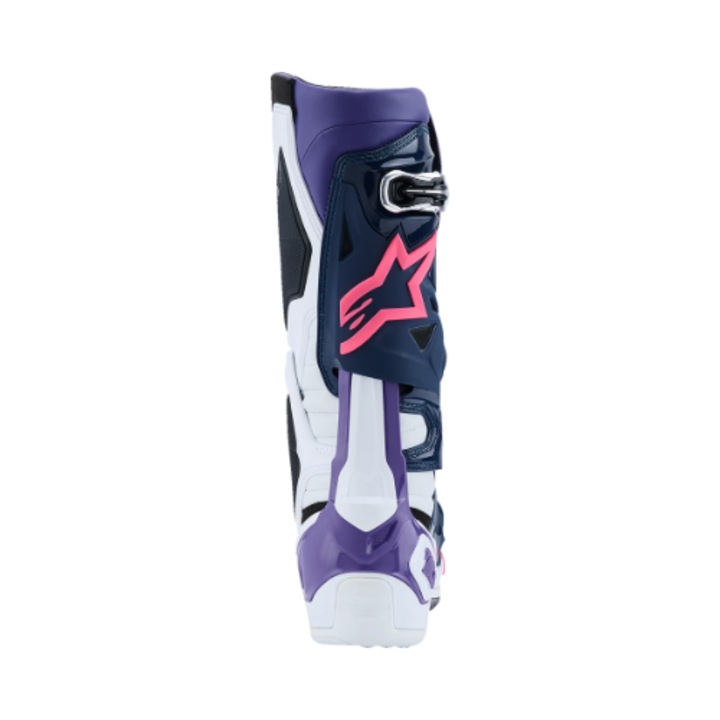 Cizme motocross ALPINESTARS TECH 10 WHIT/VIOLET/NAVY/PINK, 42