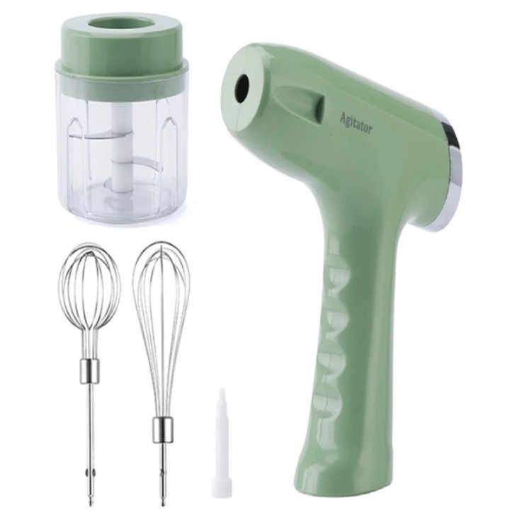 Mini blender electric portabil reincarcabil 3 in 1