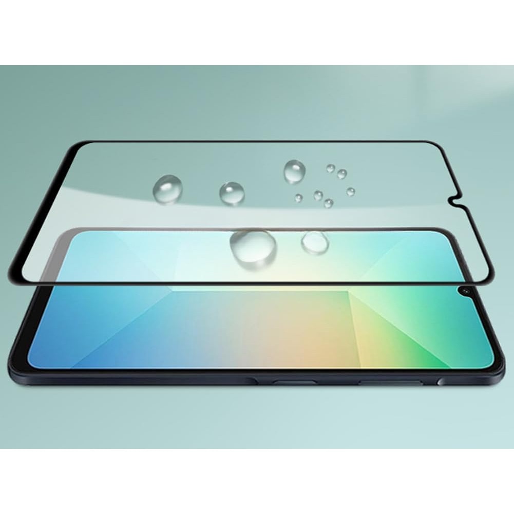 Folie sticla compatibila cu Samsung Galaxy A07 - Contur negru ALC