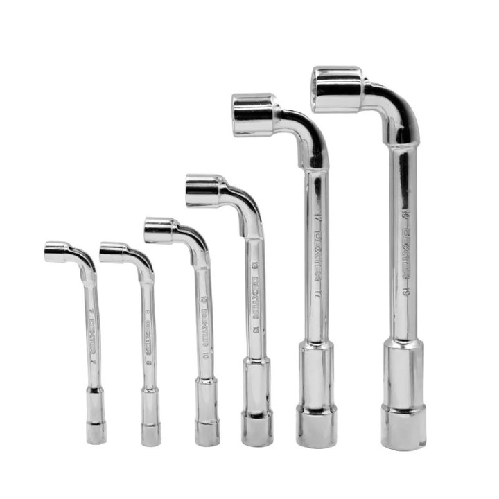 Set 6 chei cotite Dexter, 7 - 19 mm, crom-vanadiu