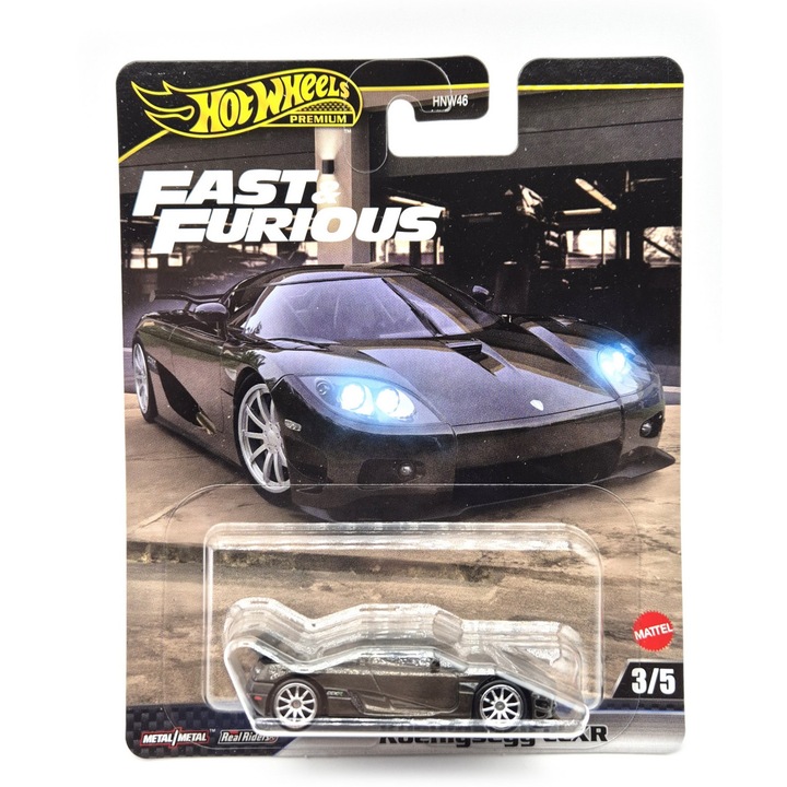 Hot Wheels Fast and Furious - Halálos iramban 3/5 - Koenigsegg CCXR - Hot Wheels - 1:64