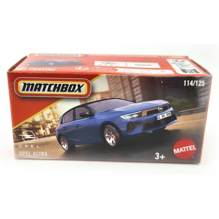 Opel Astra - 114/125 - dobozos - Matchbox - 1:64