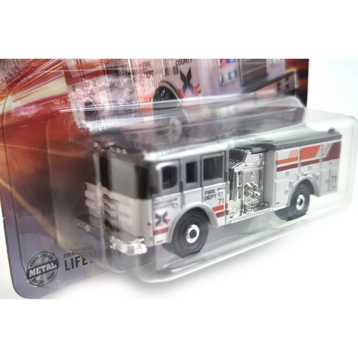 Pierce Arrow XT Fire Engine / Camion de Pompiers - tűzoltóautó - 104/125 - Matchbox - 1:64